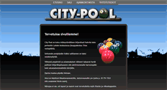 Desktop Screenshot of city-pool.fi